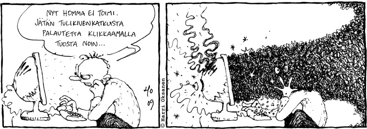 Katkuista palautetta