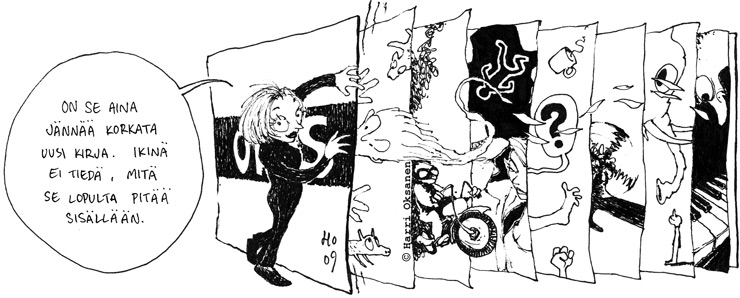 Kansien välissä ylläri 1/2