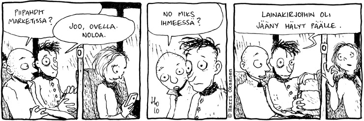 Piipahdus kirjastosta