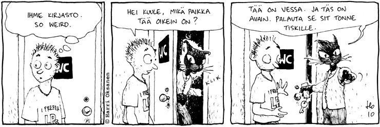 Kesäyönä kirjastossa 2/4