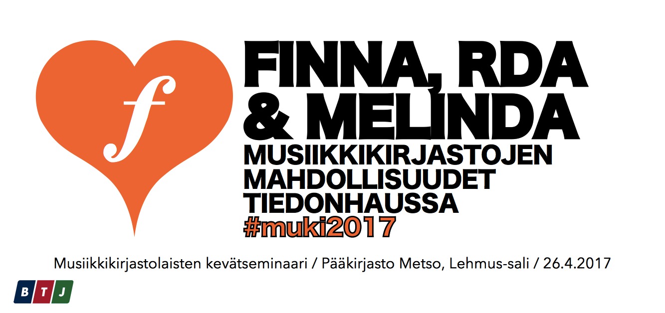 Musiikkikirjastolaisten kevätseminaari Tampereella 26.4.2017.