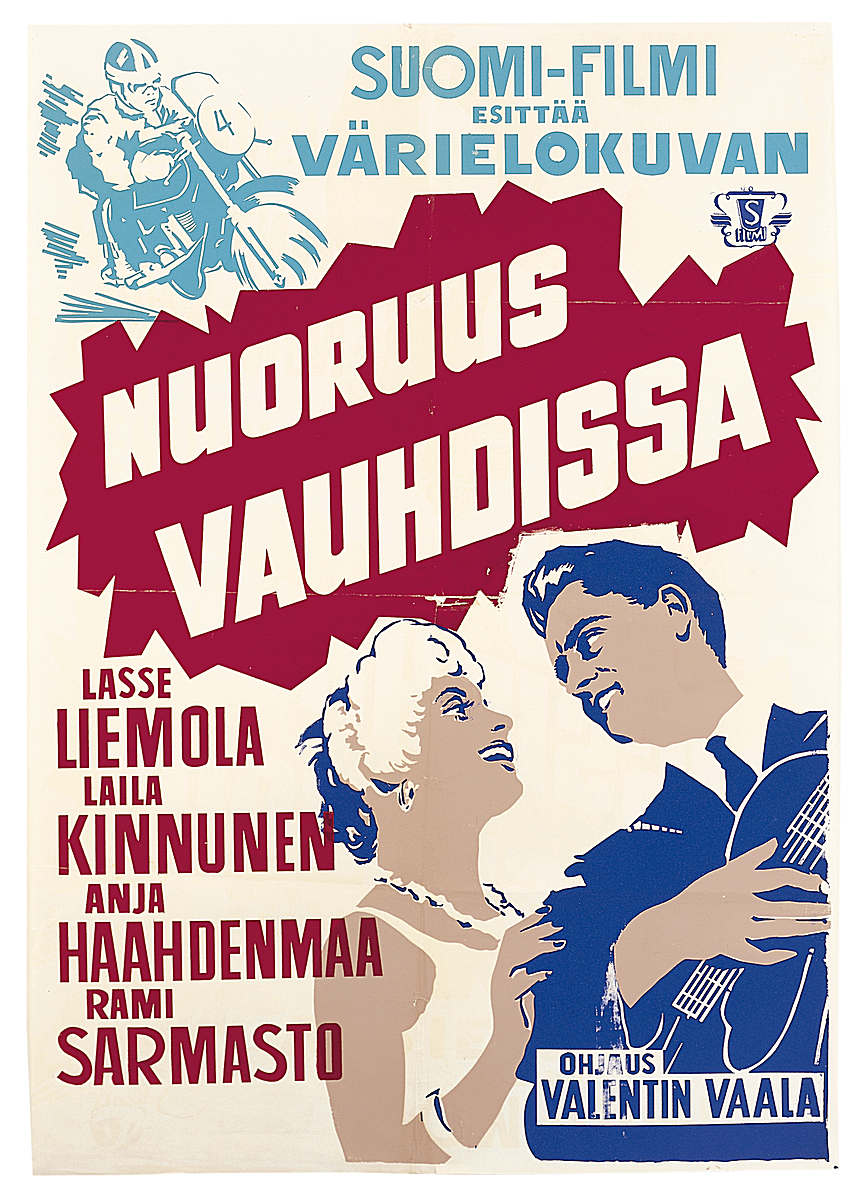 Nuoruus vauhdissa -elokuvan mainosjuliste