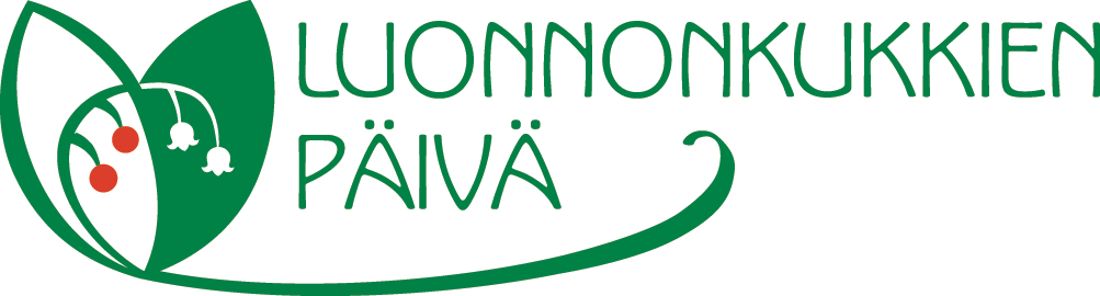 Luonnonkukkien päivän logo.